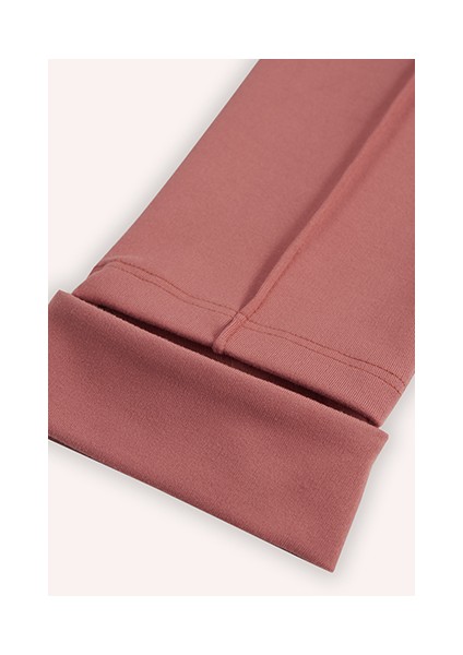 Kız Çocuk Bilek Detaylı Nar Tayt modelleri