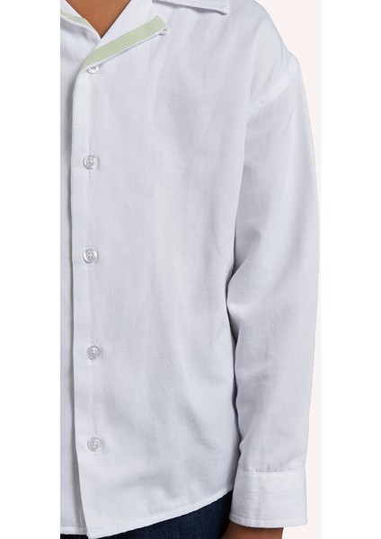 Erkek Çocuk Oxford Beyaz Gömlek fiyatları