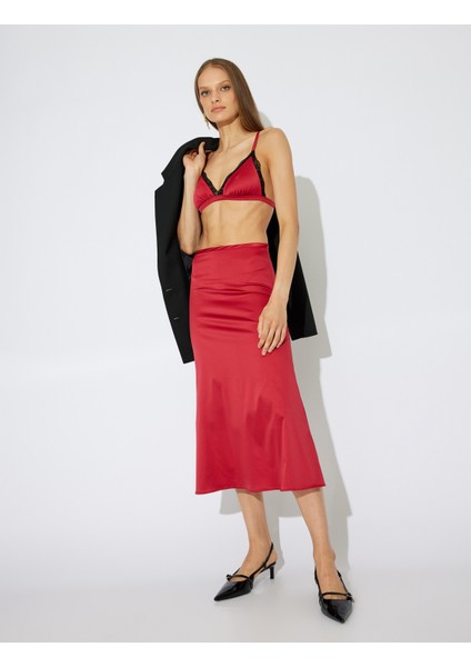 x Zeynep Bastık - Saten Etek Gecelik Altı