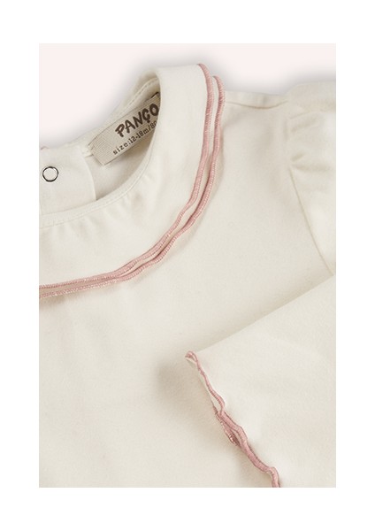 Kız Bebek Uzun Kollu Gül Tişört modelleri