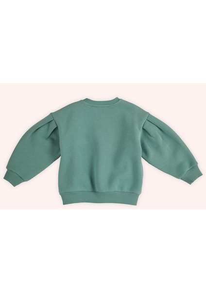Kız Bebek Yeşil Sweatshirt fiyatları