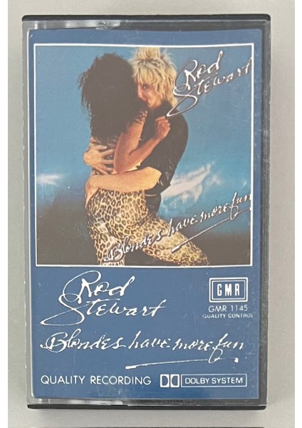 Rod Stewart Blondes Have More Fun Kaset (Dönem Kağıt Baskı Kaset)