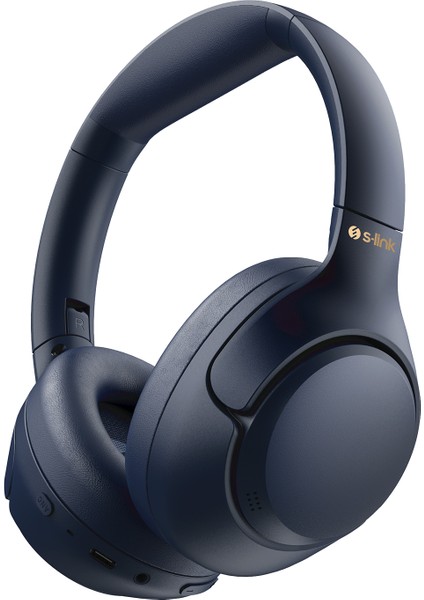 Doob Hybrid Anc Hi-Res Bluetooth Kablosuz Kulaklık - 60 Saat Kullanım Süresi - Lacivert