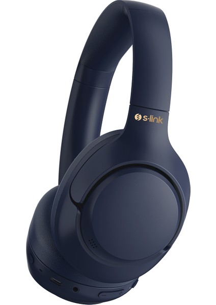 Doob Hybrid Anc Hi-Res Bluetooth Kablosuz Kulaklık - 60 Saat Kullanım Süresi - Lacivert