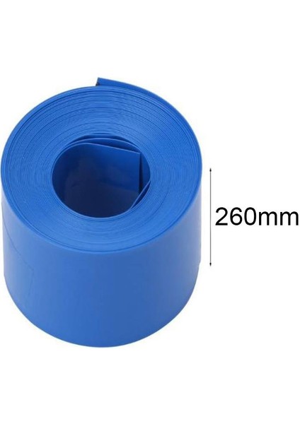 260X0.15 18650 Batarya Pvc Shrink Kaplama MAKARON(50CM)