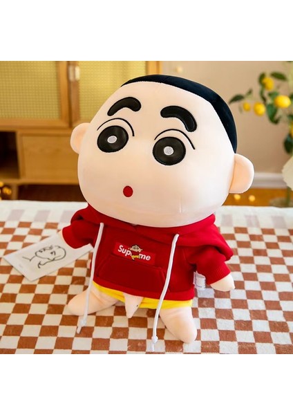 Sevimli Crayon Shin-Chan Peluş Oyuncak Çocuk Oyuncak Bebek Karikatür Anime Bebek Kız Doğum Günü Hediyesi (Yurt Dışından)