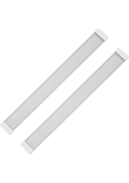 100W 120 cm Kristal Beyaz LED Bant Armatür 6500K (2li Paket) ZMR-234/B (4434)