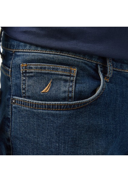 Erkek Mavi Denim Pantolon 7P4710T.93T