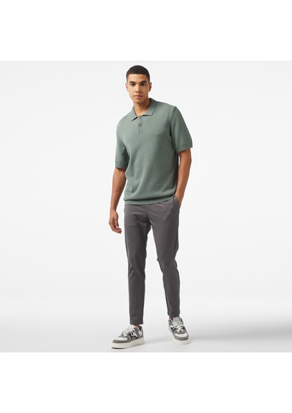 Erkek Yeşil Classic Fit Kısa Kollu Triko S47303T.3SU modelleri