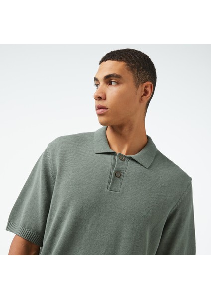 Erkek Yeşil Classic Fit Kısa Kollu Triko S47303T.3SU fırsatları