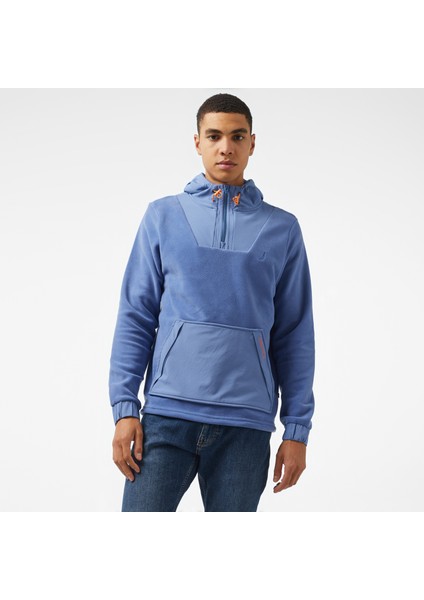 Erkek Mavi Regular Fit Sweatshirt K37194T.4MY