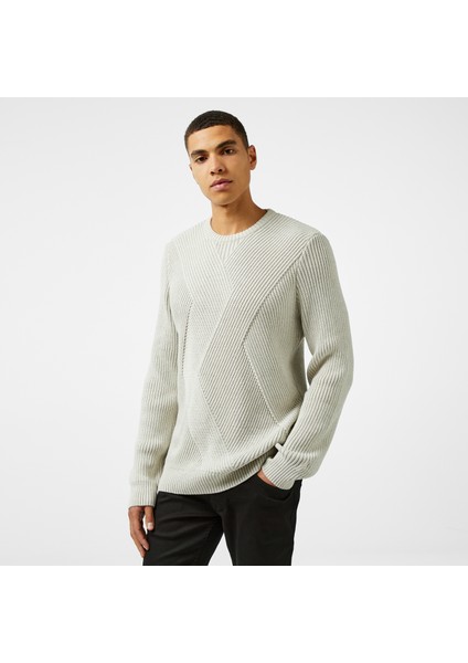 Erkek Beyaz Regular Fit Triko S47115T.1ML modelleri