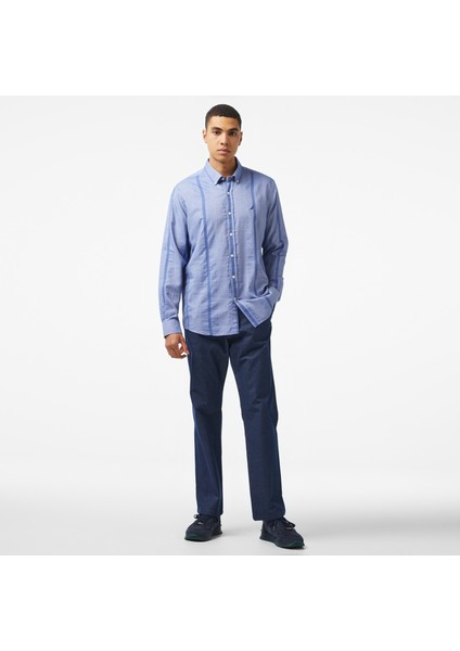 Erkek Mavi Classic Fit Gömlek W47451T.4MY modelleri