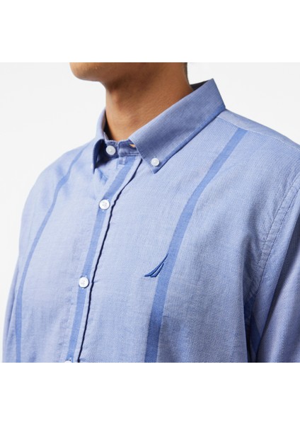 Erkek Mavi Classic Fit Gömlek W47451T.4MY indirimleri