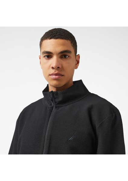 Erkek Siyah Regular Fit Sweatshirt K47002T.0TB fırsatları