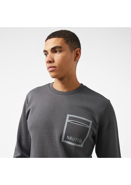 Erkek Gri Regular Fit Sweatshirt K47021T.0CN fırsatları