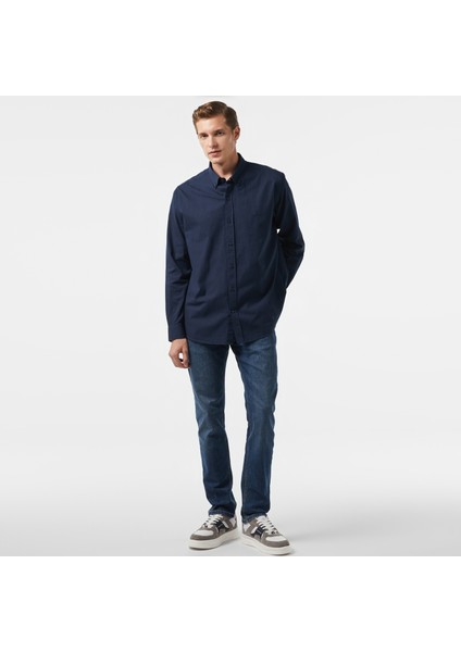Erkek Lacivert Classic Fit Gömlek W47452T.4NV modelleri