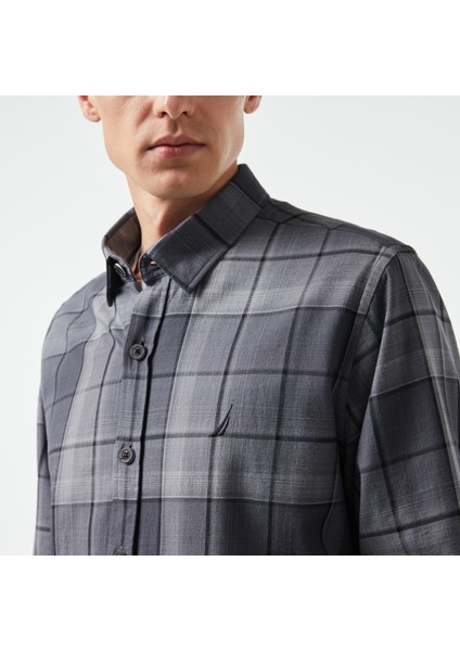 Erkek Gri Classic Fit Gömlek W47411T.0ST indirimleri