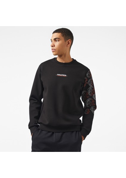 Erkek Siyah Regular Fit Sweatshirt K37202T.0TB