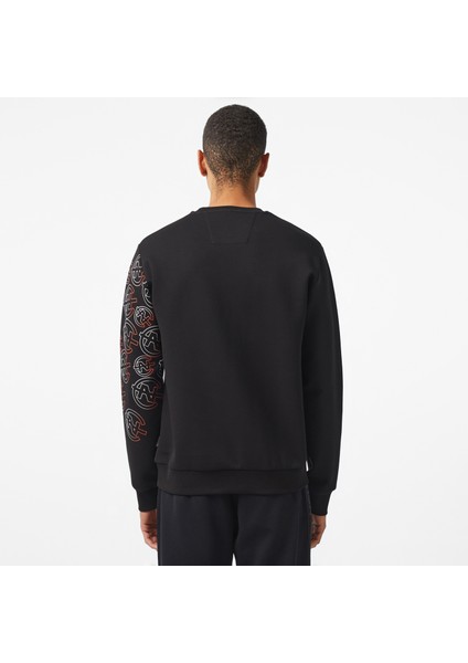 Erkek Siyah Regular Fit Sweatshirt K37202T.0TB