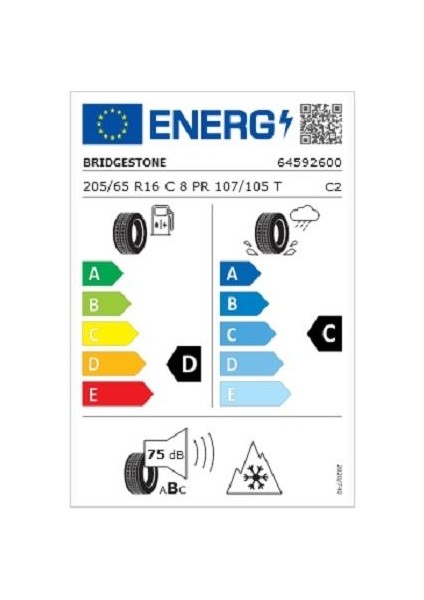 205/65 R16C 107/105T W810 Ticari Kış Lastiği ( Üretim Yılı: 2024 ) fiyatları