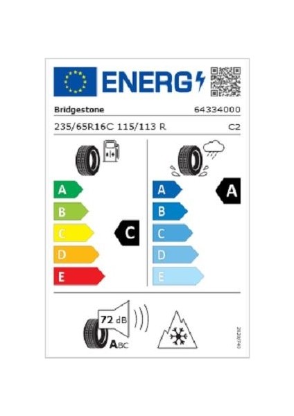 235/65 R16C 115/113R 8Pr Duravis Van Winter Kış Lastiği (Üretim Yılı: 2024)