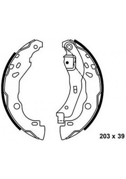 Arka Pabuç Balata Logan 1.5 Dci 04-12 Clio Iii 1.5 Dci 12 13