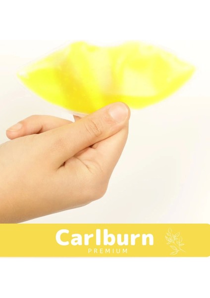 Özel Dudak Botoksu Soğuk Sıcak Termojel Tekrar Kullanılabilir Isıtıcı Soğutucu Jel Sarı Dudak Bandı fiyatları