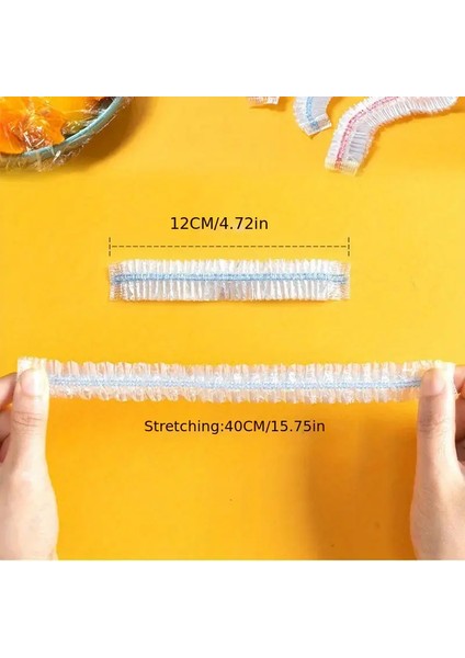 100 ADET/200 Adet Yeniden Kullanılabilir Esnek Yiyecek Kapakları - 2-9,5 Inçlik Kaseler Için Esnek Kase Kapakları, Yemekler ve Yemek Artıkları Için Mükemmel, Yiyecekleri Taze Tutar (Yurt Dışından) modelleri