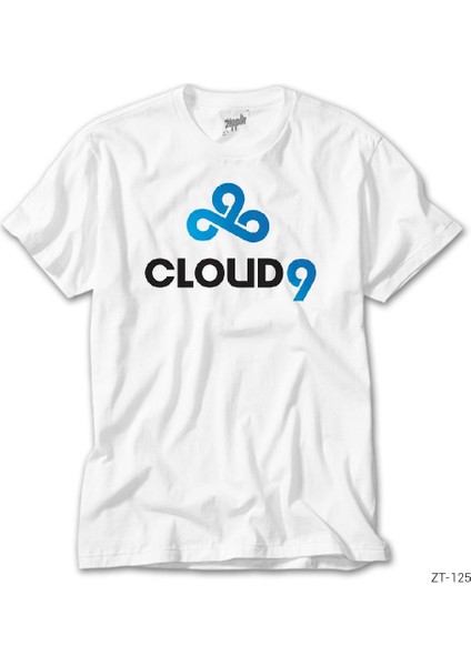 Csgo Cloud9 Team Beyaz Tişört