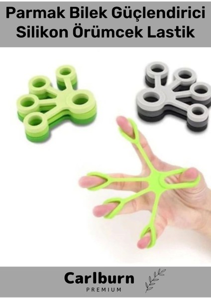 Özel Üretim Dayanıklı Esnek Egzersiz Kas Gevşetme Parmak Bilek Güçlendirici Silikon Örümcek Lastik