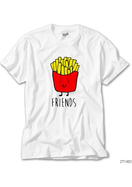 Bff Friens Beyaz Tişört