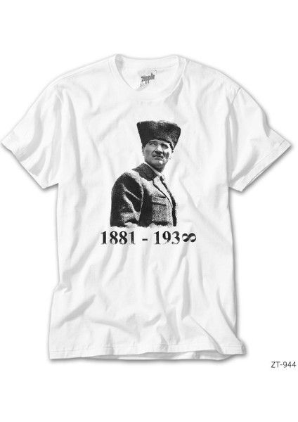 Atatürk 1938 Beyaz Tişört