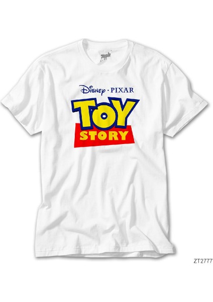 Toy Story Logo Beyaz Tişört