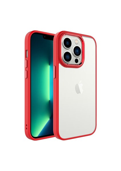 iPhone 14 Pro Max Kılıf Şık Tasarımlı Krom Premium Kapak