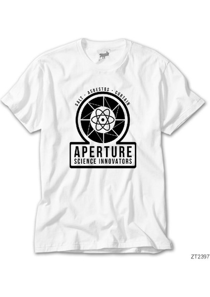 Portal 2 Aperture Beyaz Tişört