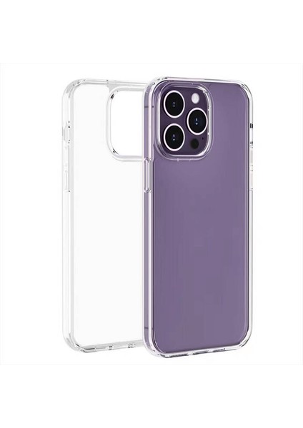 iPhone 15 Pro Max Kılıf Şeffaf Tasarımlı Droga Premium Kapak