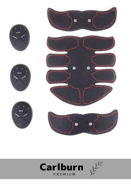 Özel Üretim 6 Farklı Modlu Kumandalı Pedli Ritim Yumuşak Ivme Six Pad Abs Mide Kası Aleti indirimleri