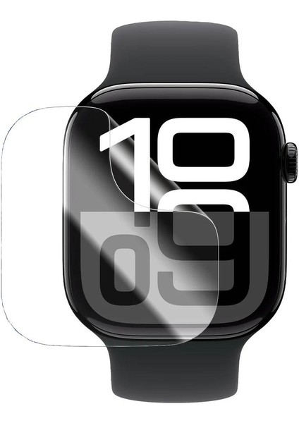 Apple Watch 10.nesil 46MM Akıllı Saat ile Uyumlu Hidrojel Nano Film Ekran Koruyucu (2 Adet)