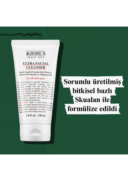 Ultra Facial Normal ve Kuru Ciltler Için Günlük Temizleme Jeli 150 ml