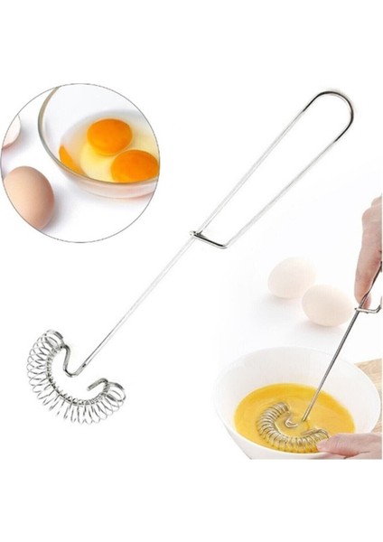 Çelik Pratik Paslanmaz Lüx Çelik Çırpıcı Yaylı Yumurta Çırpıcı Çelik Çırpıcı