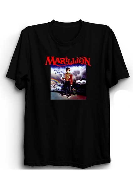 Marillion, Misplaced Childhood, Rock Metal Müzik Grubu %100 Pamuk Tişört