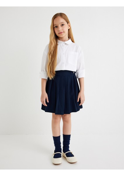 Basic Okul Gömleği Uzun Kollu Pamuklu fiyatları