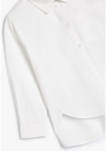 Basic Okul Gömleği Uzun Kollu Pamuklu indirimleri