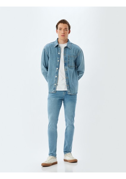 Skinny Fit Kot Pantolon - Michael Jean fiyatları