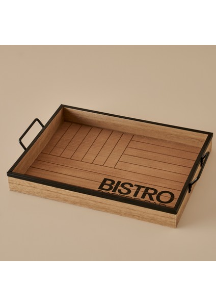 Bistro Tepsi Naturel (41,5X30X8 Cm)