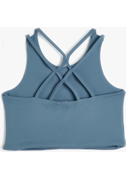 Kolsuz Crop Tişört Arkası Çapraz Askılı fiyatları