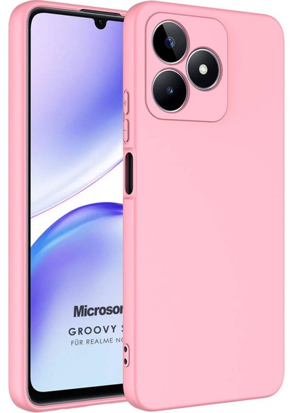 Realme Note 50 Kılıf Groovy Soft Pembe