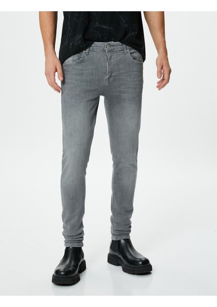 Super Skinny Fit Kot Pantolon - Justin Jean modelleri
