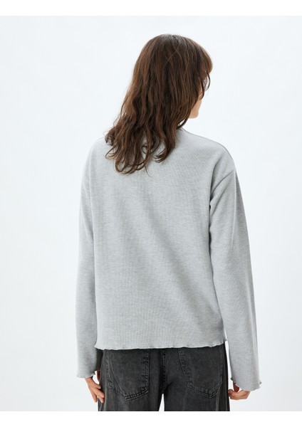 Dik Yaka Kazak Uzun Kollu Dokulu fırsatları